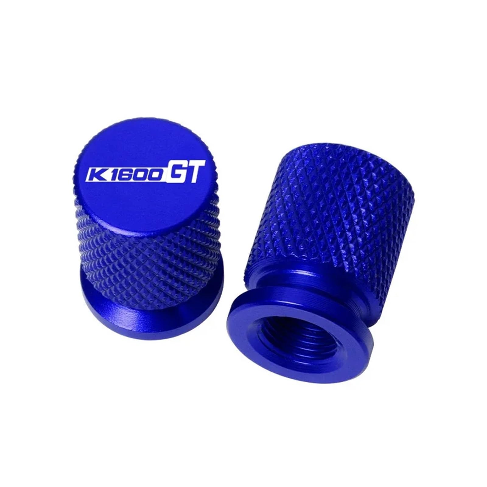 Ventilschaftabdeckungen für Motorräder Für K1600GT K1600GTL K1600 GT GTL 2011-2023 Zubehör Motorrad CNC Aluminium Reifen Ventil Air Port Stem Abdeckung Kappen(Blue) von AHUTCYK