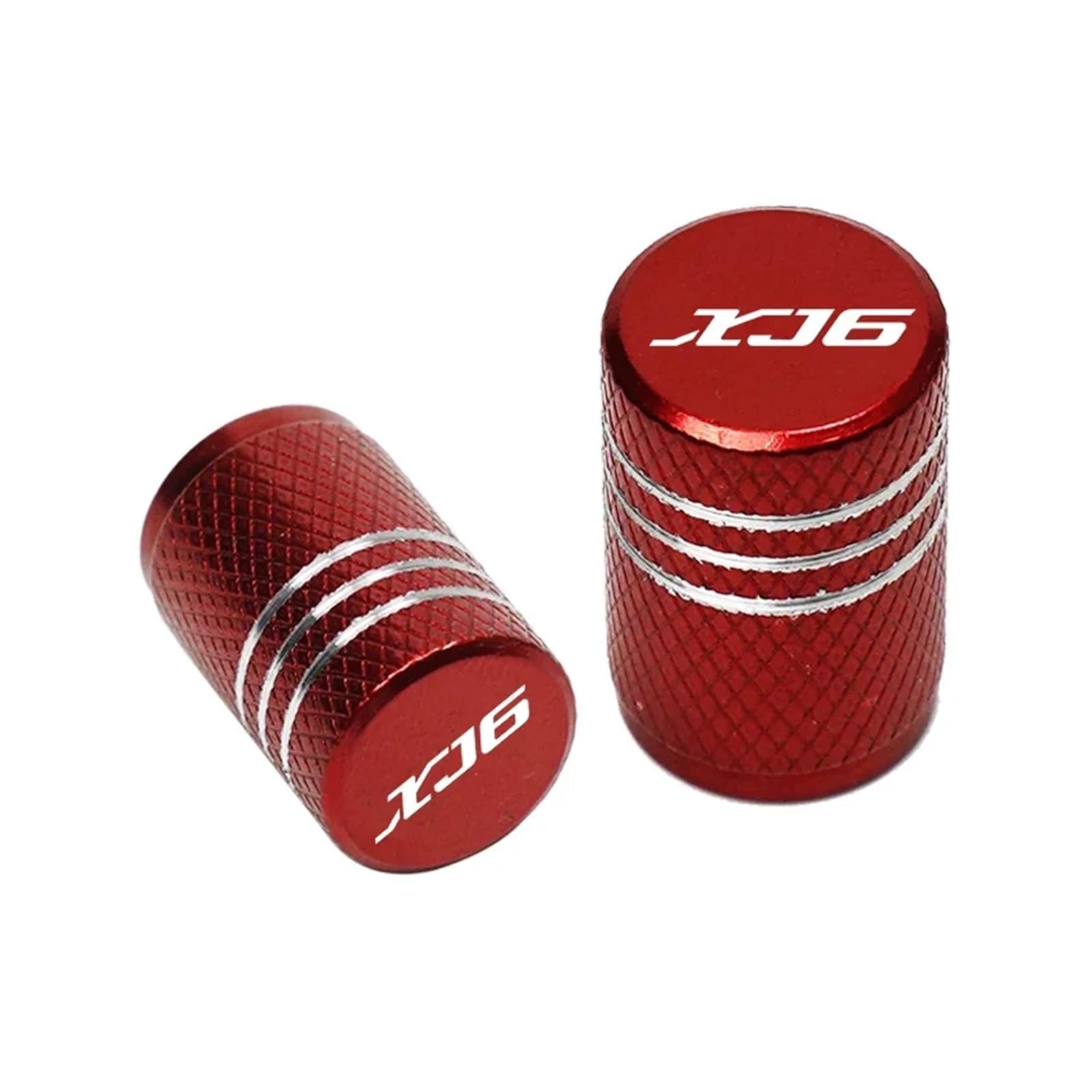 Ventilschaftabdeckungen für Motorräder Für XJ6 XJ6F XJ6N Diversion 2009-2023 Zubehör Motorrad CNC Aluminium Reifen Ventil Air Port Stem Abdeckung Caps(Red) von AHUTCYK