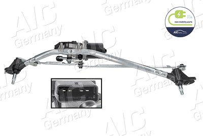 Aic Wischergestänge [Hersteller-Nr. 74938] für Mercedes-Benz, Renault von AIC