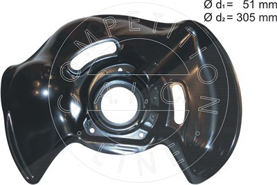 Aic Deckblech Bremsscheibe vorne links [Hersteller-Nr. 56413] für Mercedes-Benz von AIC