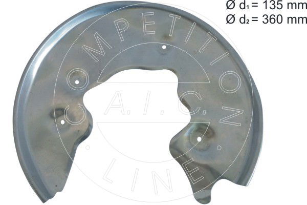 Spritzblech, Bremsscheibe Hinterachse links AIC 56149 von AIC