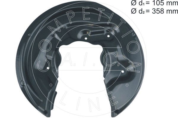 Spritzblech, Bremsscheibe Hinterachse links AIC 57849 von AIC