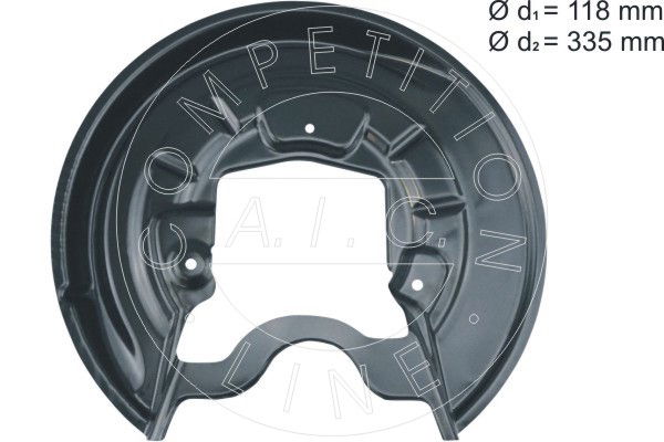 Spritzblech, Bremsscheibe Hinterachse rechts AIC 57692 von AIC