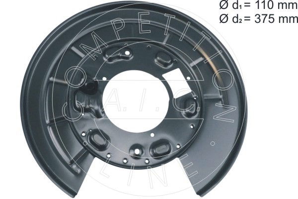 Spritzblech, Bremsscheibe Hinterachse rechts AIC 57786 von AIC