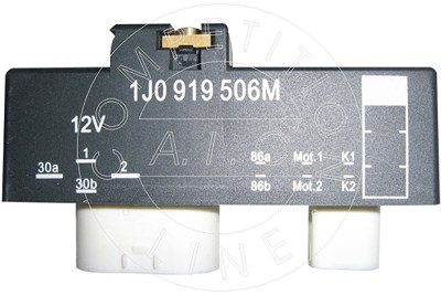 Aic Steuergerät, Elektrolüfter (Motorkühlung) [Hersteller-Nr. 53107] für Audi, Seat, Skoda, VW von AIC