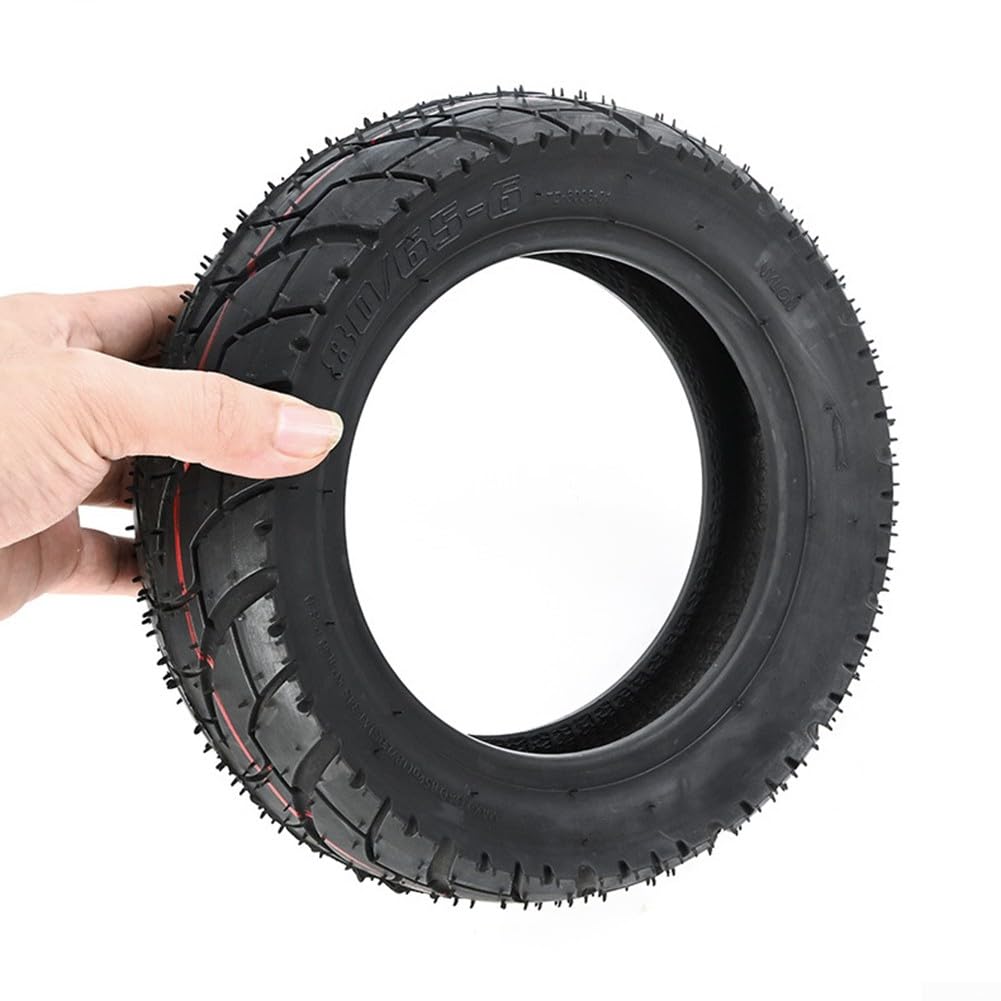 10 Zoll 80/65-6 Road Tubeless Reifen Stoßfest Super-Grip Räder Ersatz Design von AIDNTBEO