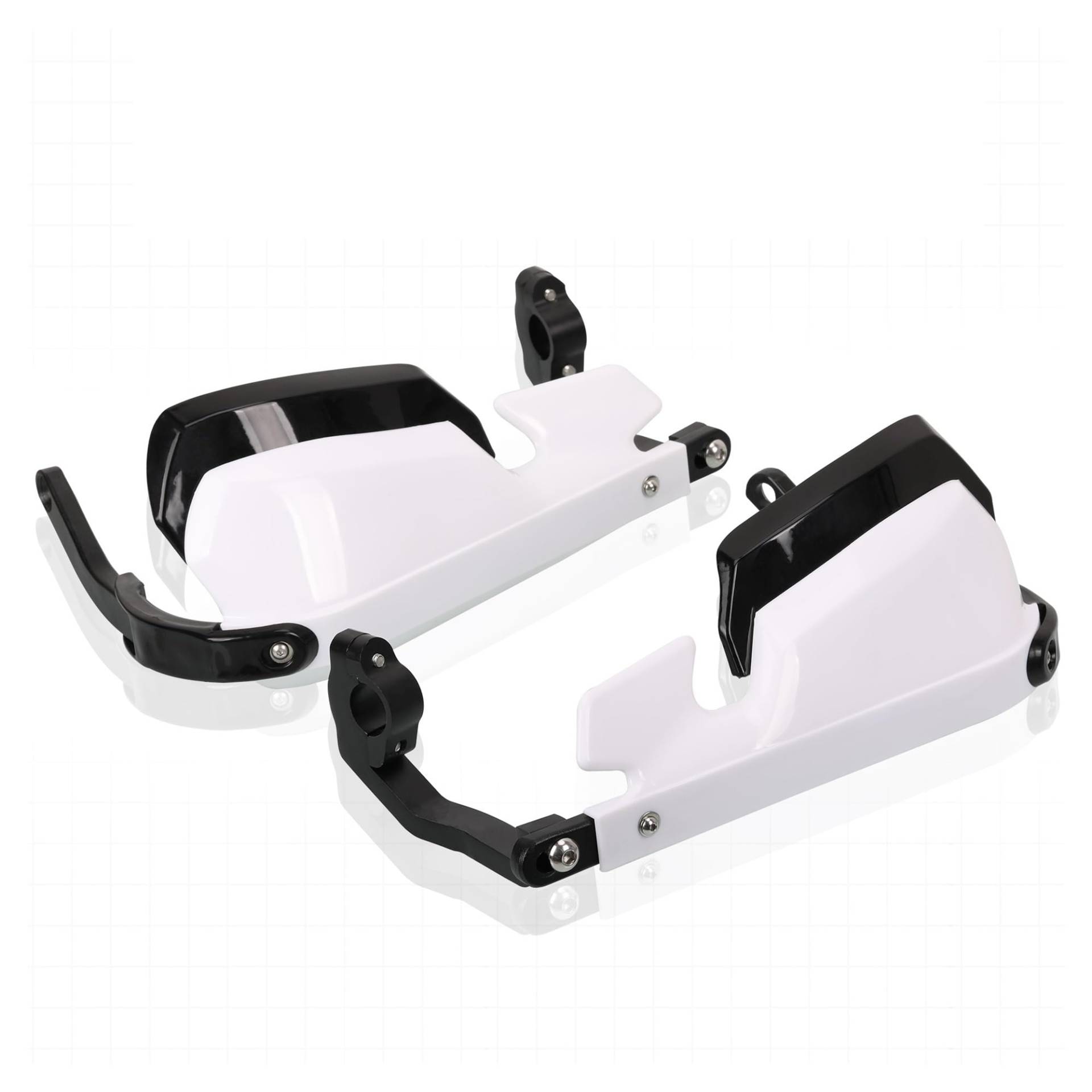 AIERDEYP Motorrad Handschützer Aluminium Legierung Handschutz Schild Hand Schutz Protector Windschutzscheibe Für CFM&OTO Für 800MT Für 650MT 2021 2022 2023 2024(650MT White 1 Set) von AIERDEYP