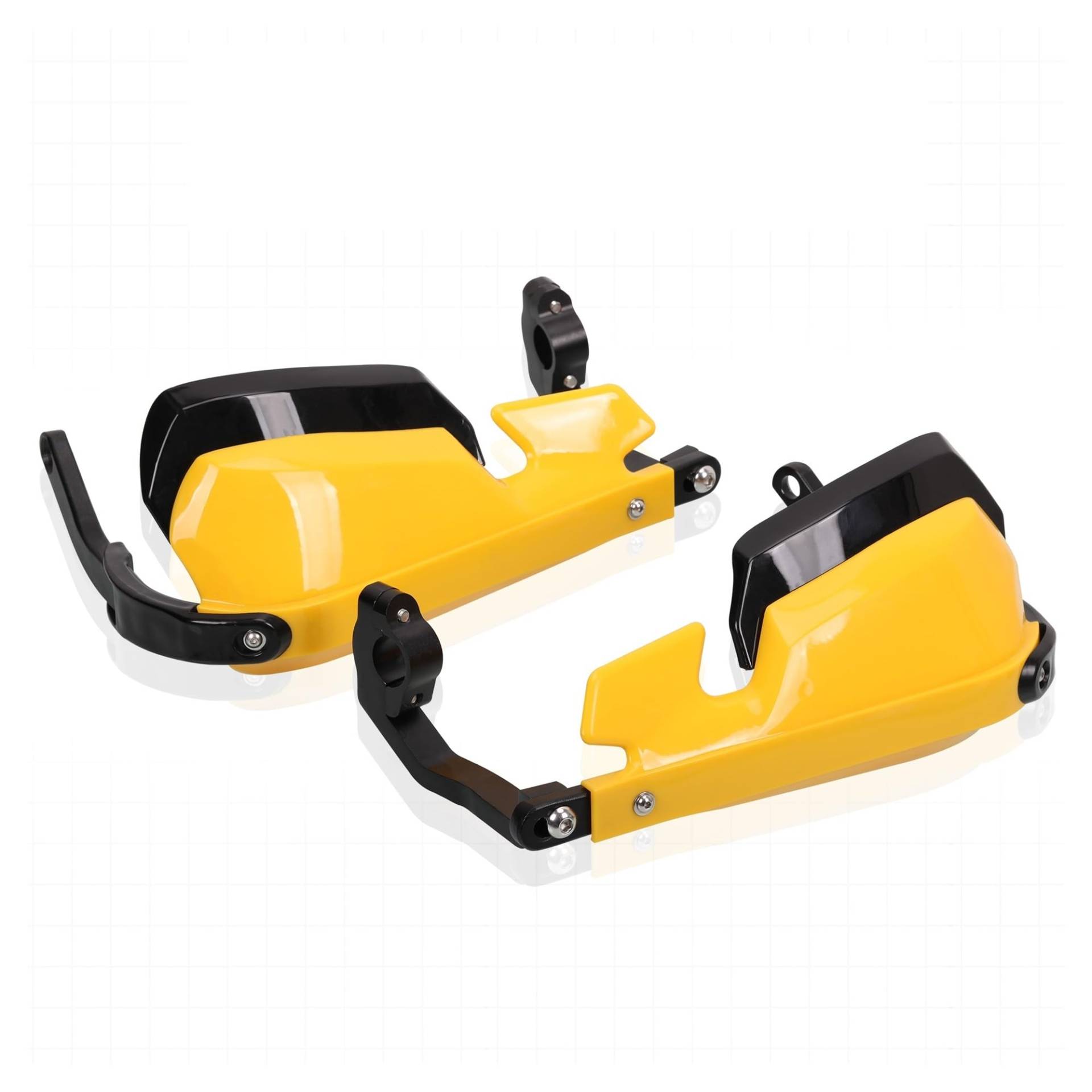 AIERDEYP Motorrad Handschützer Aluminium Legierung Handschutz Schild Hand Schutz Protector Windschutzscheibe Für CFM&OTO Für 800MT Für 650MT 2021 2022 2023 2024(650MT Yellow 1 Set) von AIERDEYP