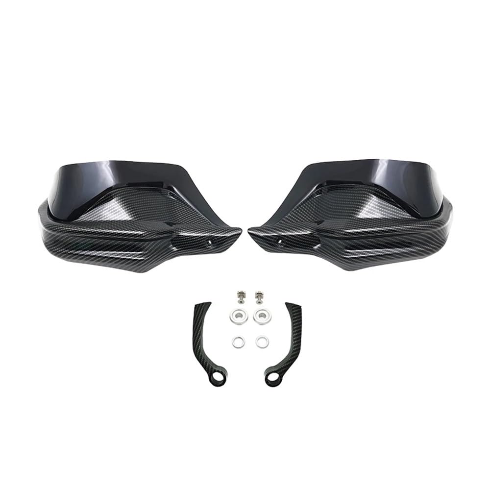 AIERDEYP Motorrad Handschützer Carbon Motorrad Handschutz Hand Schild Schutz Für BM&W Für F800GS ADV Für F800 GS Für F 800GS Abenteuer 2013-2022(Carbon Black Set) von AIERDEYP