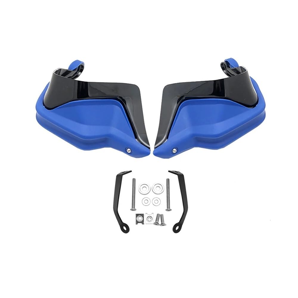 AIERDEYP Motorrad Handschützer Dedizierter Handschutz Für Motorrad Für CFM&OTO Für 800 MT Für 800 MT 2021 2022 Lenkerschutz Windschutzscheibe(Blue Black Set) von AIERDEYP