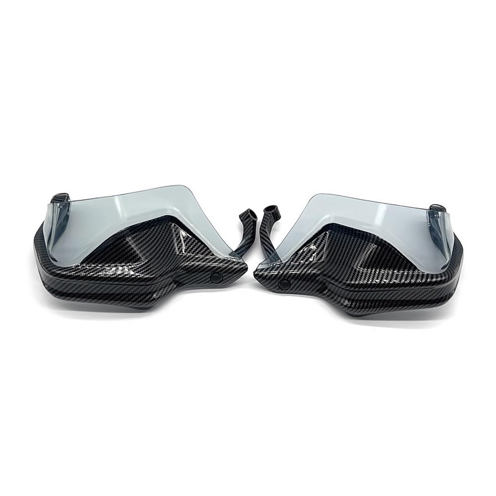 AIERDEYP Motorrad Handschützer Für BM&W Für R1200GS LC Für F800GS Für F750GS Für F850GS Für F900R/XR Für S1000XR Für R1250GS Handschutz Schild Hand Schutzfolie Windschutzscheibe(Carbon Light Smoke) von AIERDEYP