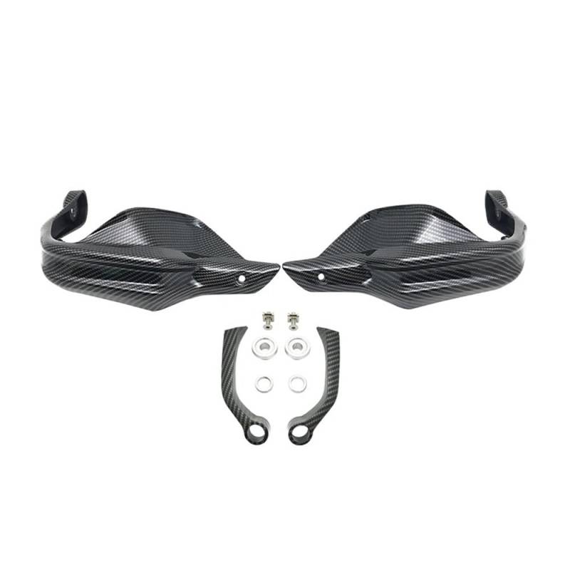 AIERDEYP Motorrad Handschützer Für BM&W Für R1250GS Für R1200GS Für R1200 Für GS LC ADV Für F800GS Motorrad Handschutz Hand Schild Schutz(Carbon Look) von AIERDEYP