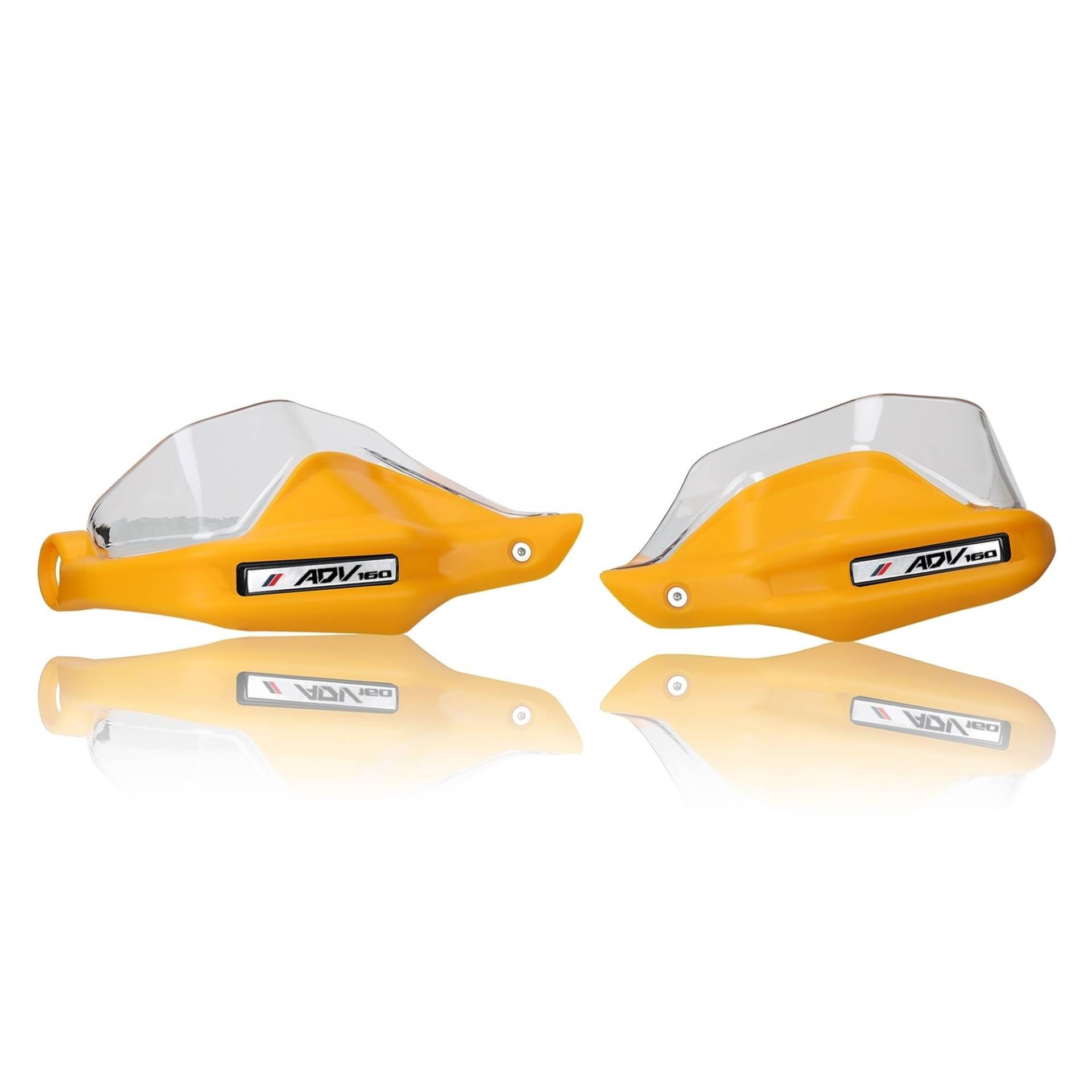 AIERDEYP Motorrad Handschützer Für Hon┐da Für ADV160 Für XADV 160 Für ADV160 Gewidmet Hand Schutz Motorrad Handprotektoren Lenker Wachen Windschutzscheibe(New Yellow A) von AIERDEYP