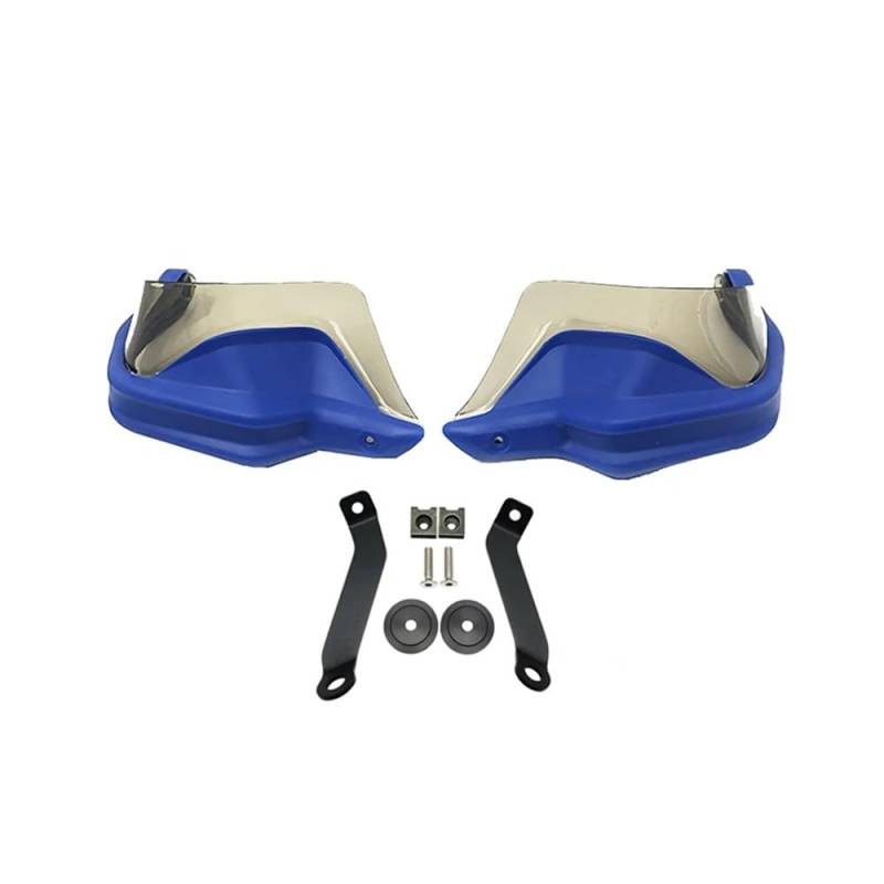 AIERDEYP Motorrad Handschützer Für Hon┐da Für CB500X Für CB500F Für C B500 X 2013-2021 Motorrad Handprotektoren Schild Guards Windschutzscheibe Hand Wind Schutz(Blue Green Set) von AIERDEYP