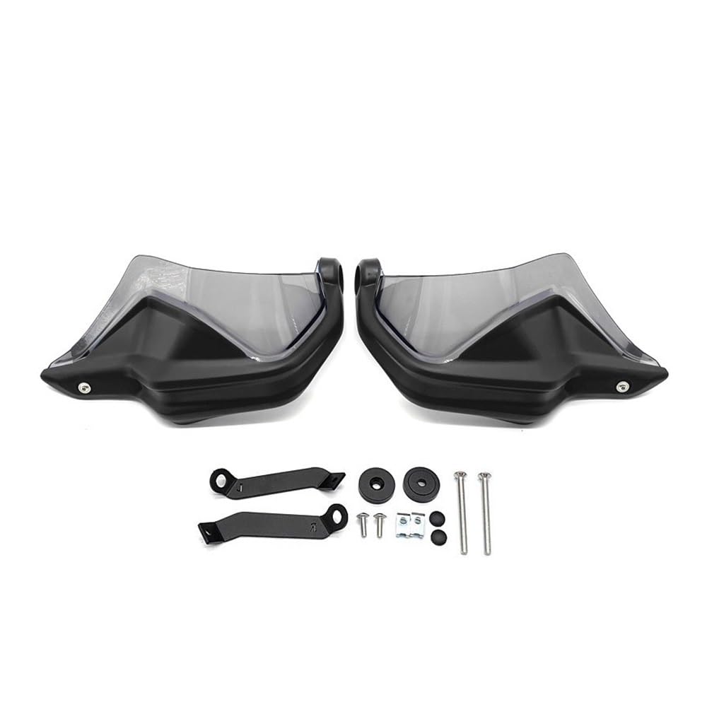 AIERDEYP Motorrad Handschützer Für Hon┐da Für CB650F Für CB 650F Für CB650R Für CB 650R 2014-2021 Carbon Look Motorrad Handschutz Schild Hand Schutz Protecto(Black Grey Set) von AIERDEYP