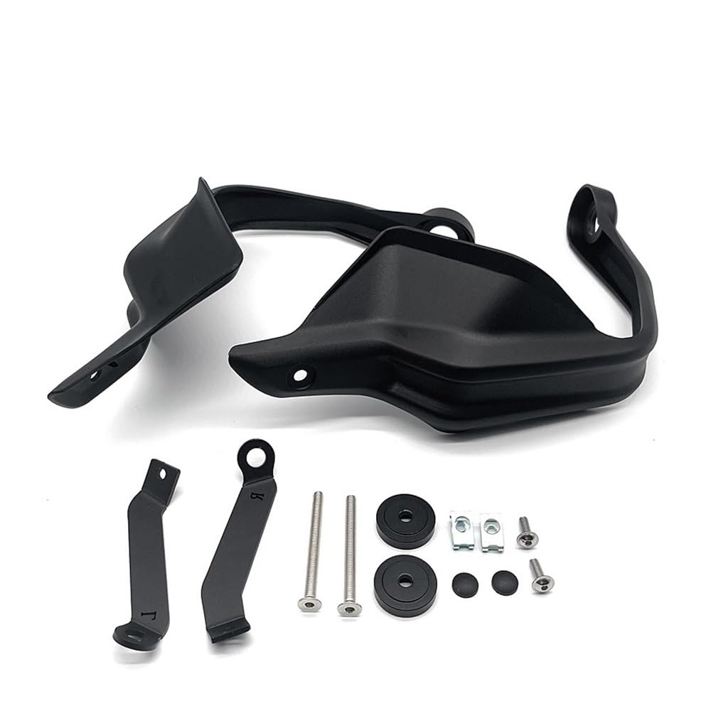 AIERDEYP Motorrad Handschützer Für Hon┐da Für CB650F Für CB 650F Für CB650R Für CB 650R 2014-2021 Carbon Look Motorrad Handschutz Schild Hand Schutz Protecto(Black Handguard) von AIERDEYP