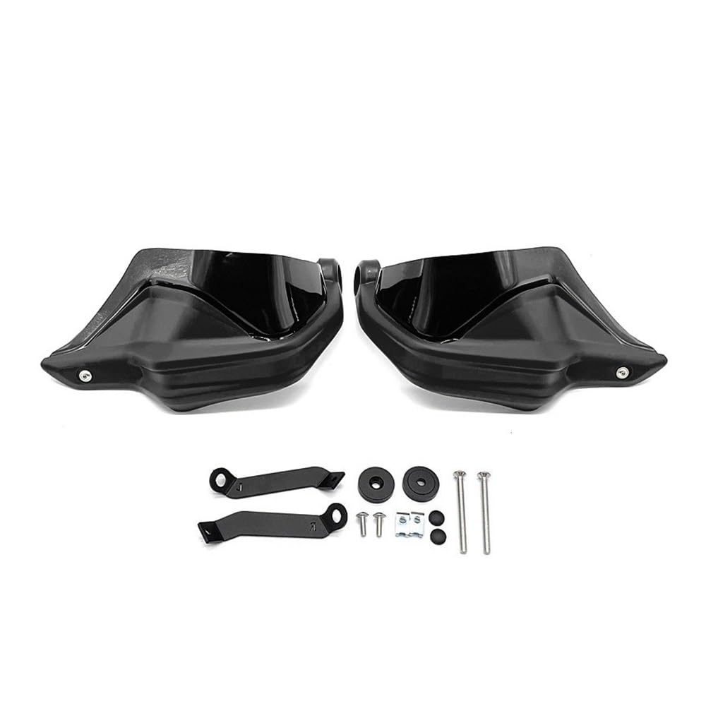 AIERDEYP Motorrad Handschützer Für Hon┐da Für CB650F Für CB 650F Für CB650R Für CB 650R 2014-2021 Carbon Look Motorrad Handschutz Schild Hand Schutz Protecto(Black Set) von AIERDEYP