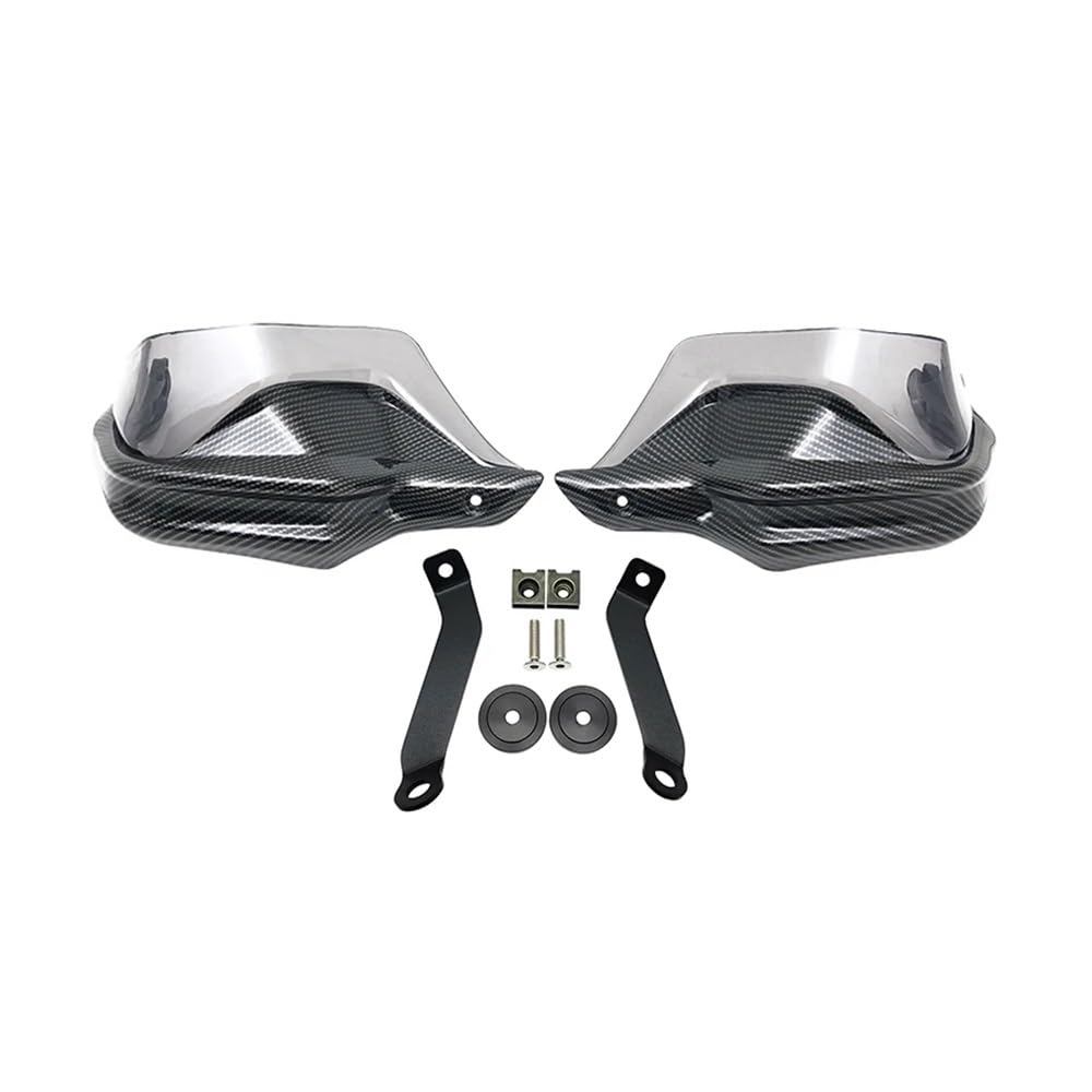 AIERDEYP Motorrad Handschützer Für Hon┐da Für NC750D Für NC750 D Für Integra750 Für NC750 Motorrad Handschutz Hand Schutz Wind Schild Hand Guards Abdeckung(Carbon Grey Set) von AIERDEYP