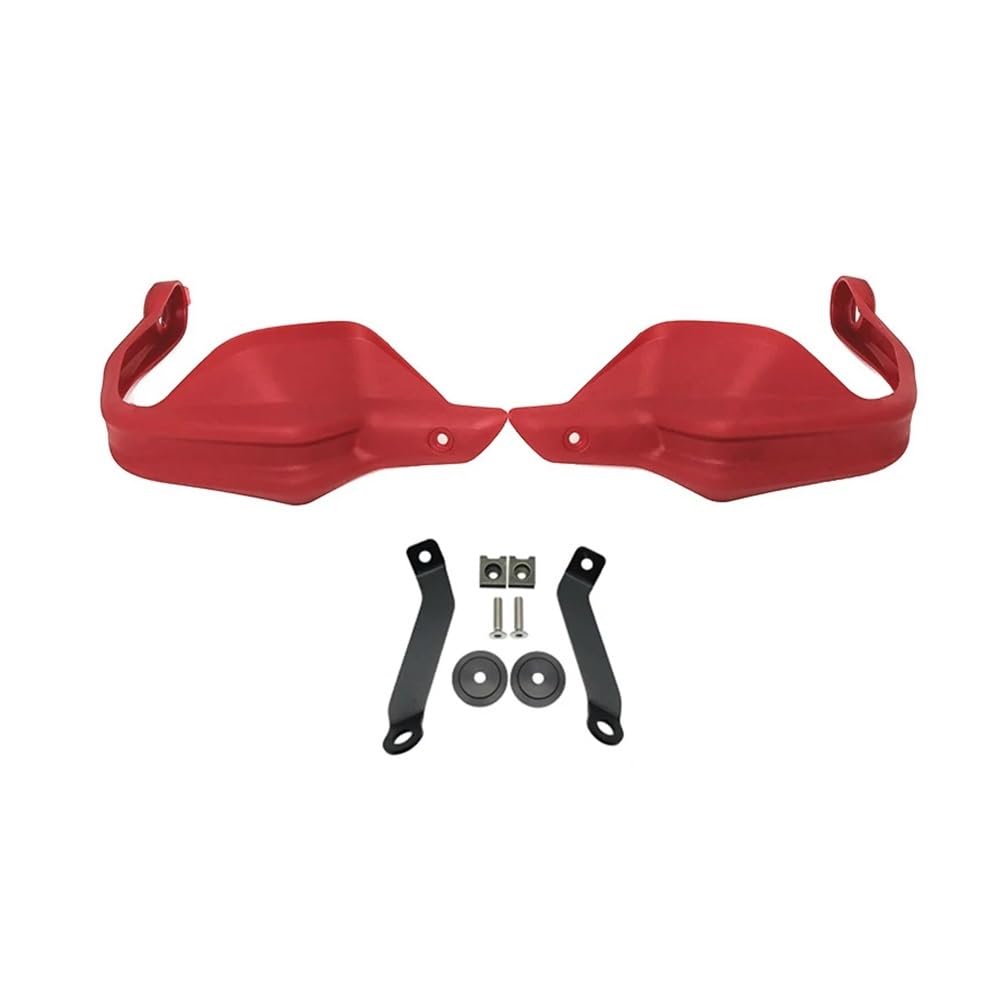 AIERDEYP Motorrad Handschützer Für Hon┐da Für NC750D Für NC750 D Für Integra750 Für NC750 Motorrad Handschutz Hand Schutz Wind Schild Hand Guards Abdeckung(Handguard Red) von AIERDEYP