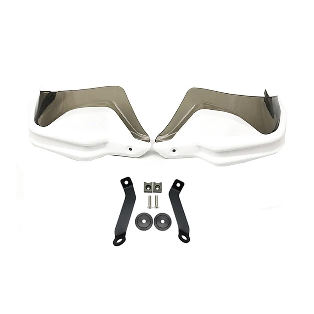 AIERDEYP Motorrad Handschützer Für Hon┐da Für NC750D Für NC750 D Für Integra750 Für NC750 Motorrad Handschutz Hand Schutz Wind Schild Hand Guards Abdeckung(White Green Set) von AIERDEYP