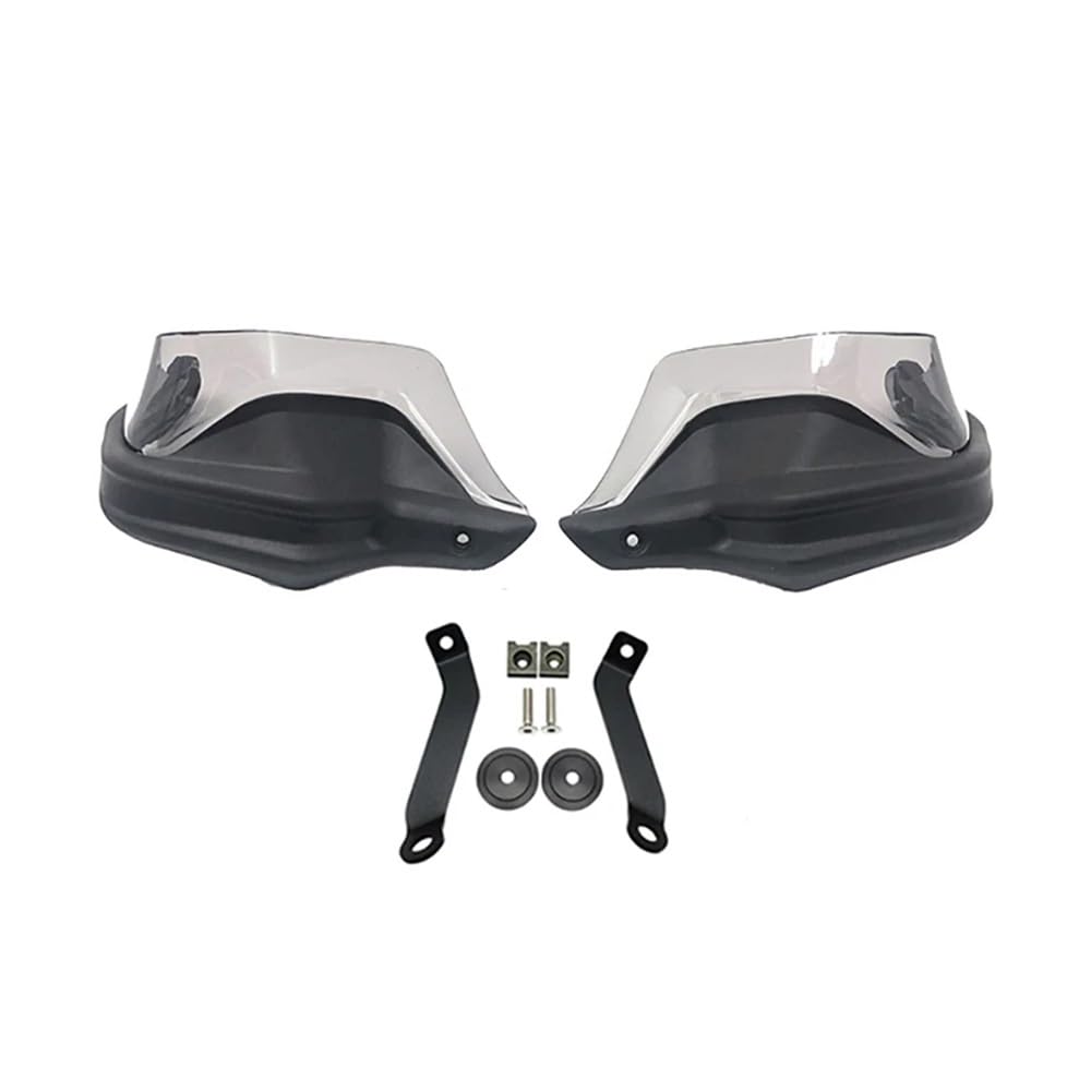 AIERDEYP Motorrad Handschützer Für Hon┐da Für NC750X Für NC 750X Für NC750 X Für NC 750X 2013-2023 Motorrad Handprotektoren Schild Wachen Windschutzscheibe Hand Wind Schutz(Black Grey Set) von AIERDEYP