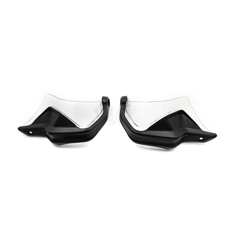 AIERDEYP Motorrad Handschützer Für Hon┐da Für NT1100 Für NT 1100 2021 2022 2023 Motorrad Hand Guards Bremse Kupplung Hebel Schutz Handschutz Schild Windschutzscheibe(Black Clear Set) von AIERDEYP