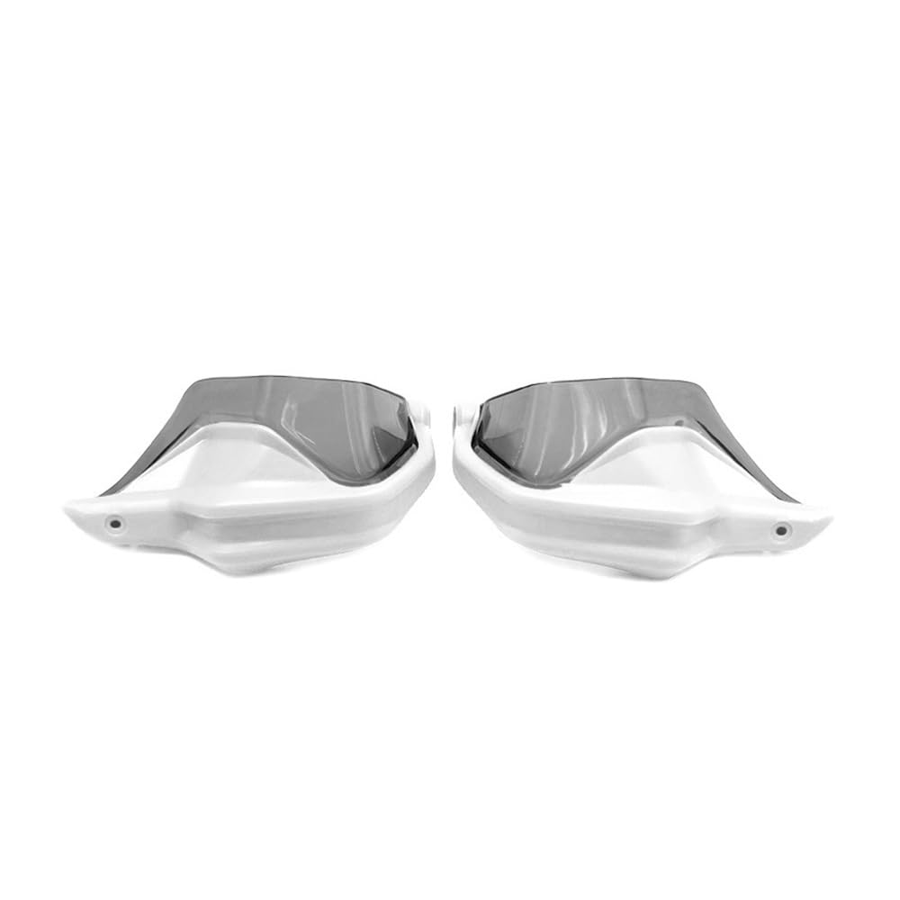 AIERDEYP Motorrad Handschützer Für Hon┐da Für NT1100 Für NT 1100 2021 2022 2023 Motorrad Hand Guards Bremse Kupplung Hebel Schutz Handschutz Schild Windschutzscheibe(White Grey Set) von AIERDEYP