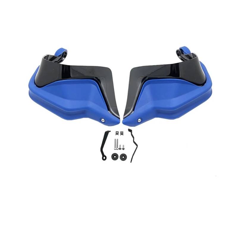 AIERDEYP Motorrad Handschützer Für Voge Valico Für DS525X Für 525DSX Für DSX525 Für DSX 525 2023 2024 Motorrad Handprotektoren Schild Guards Windschutzscheibe Hand Wind Schutz(Blue Black Set) von AIERDEYP