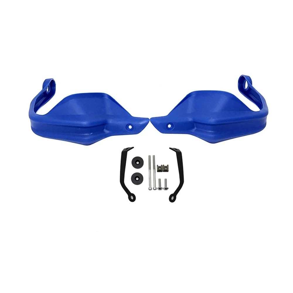 AIERDEYP Motorrad Handschützer Handschützer Schild Wachen Windschutzscheibe Hand Wind Schutz Für Hon┐da Für TRANSALP750 Für XL750 Für XL 750 2023 2024(Handguard Blue) von AIERDEYP