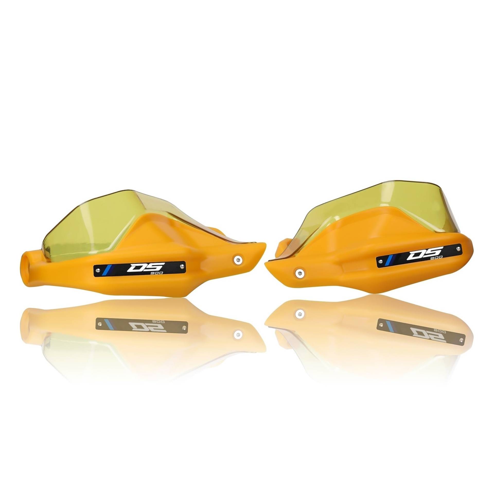 AIERDEYP Motorrad Handschützer Motorrad Handprotektoren Motorrad Zubehör Lenker Handprotektoren Protektoren Für Voge Für DSX 900 Für DS900X Für DSX900 2024(Yellow and Yellow) von AIERDEYP