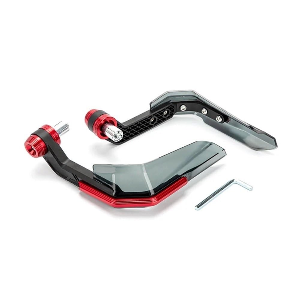 AIERDEYP Motorrad Handschützer Motorrad-Handschutz Windschutzscheibe Handschutz Motocross-Roller Schutz Für Du&Cati Für Desert X Für DesertX 2021 2022 2023(Red) von AIERDEYP