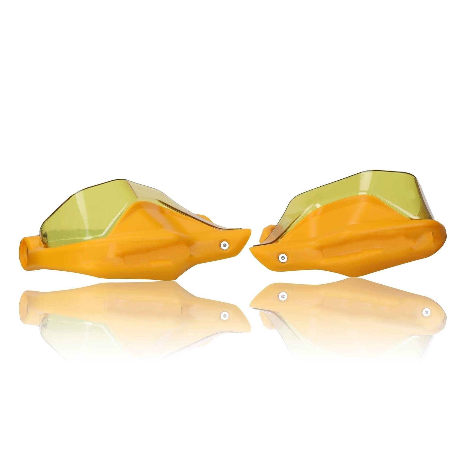 AIERDEYP Motorrad Handschützer Motorrad Lenker Handschutz Schutz Windabweiser Griff Hebel Schutz Für Y&amaha Für MT07 Für FZ07 2014-2024(Yellow and Yellow) von AIERDEYP