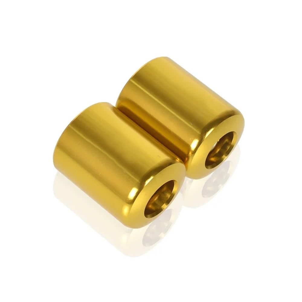 AIERDEYP Motorrad-Lenkerstecker 7/8 "22 MM Universal Motorrad Lenkerenden Lenkergriffe Enden Schieber Kappe Stecker Für K&awasaki Für Z1000SX Für Z 1000(Gold) von AIERDEYP