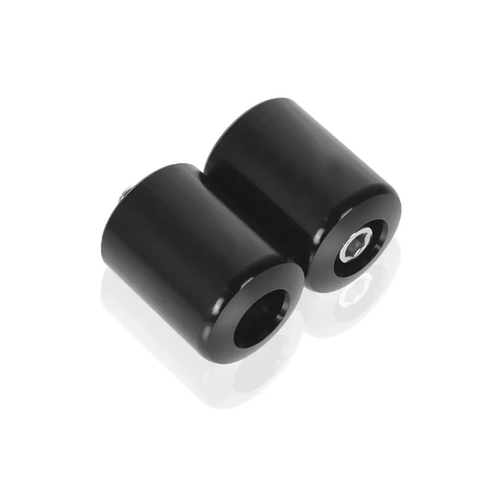 AIERDEYP Motorrad-Lenkerstecker 7/8 "22 MM Universal Motorrad Lenkerenden Lenkergriffe Enden Schieber Kappe Stecker Für K&awasaki Für Z900 Für Z900RS(Black) von AIERDEYP