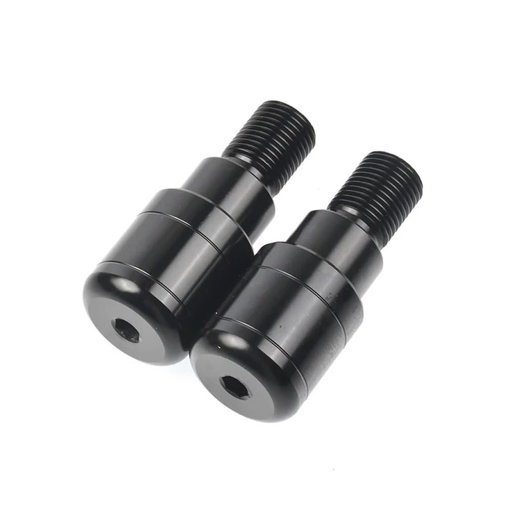 AIERDEYP Motorrad-Lenkerstecker Für Y&amaha Für XSR 700 900 Für Mt07 Für Mt09 Für Mt 125 10 2016 2017 2018 Motorrad-Lenkergriffe Lenkerendkappen(Black) von AIERDEYP