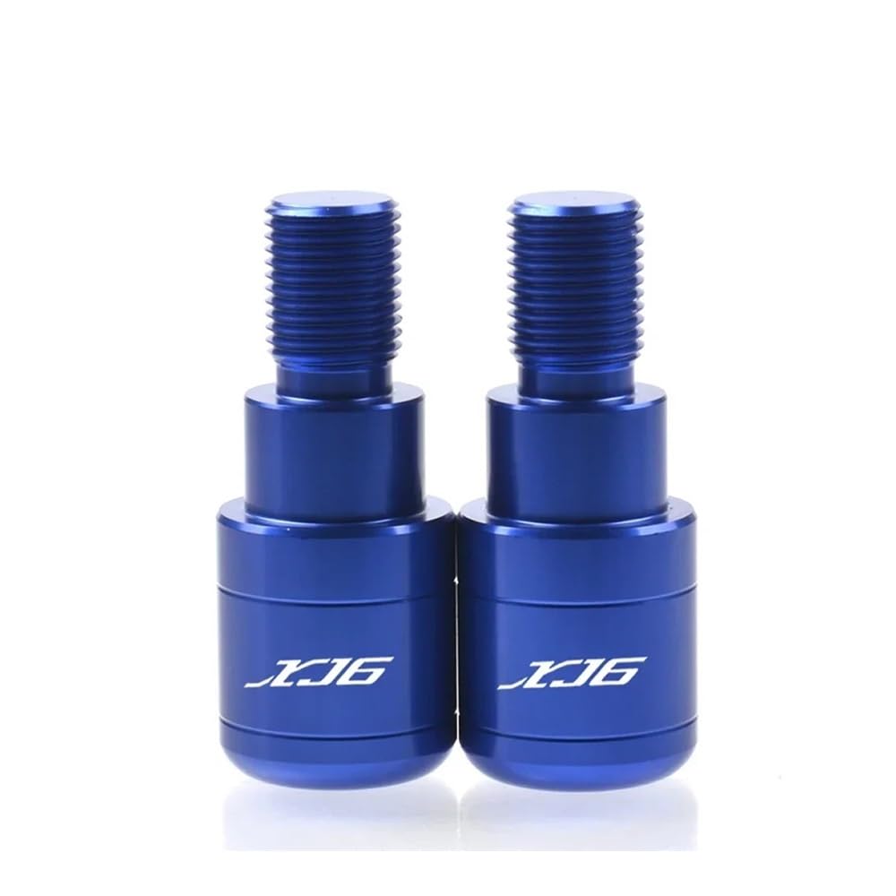 AIERDEYP Motorrad-Lenkerstecker Motorrad Handgriff Lenkerendkappe Schieberabdeckung Für Y&amaha Für XJ6/N Für XJ6 Diversion Für XJ6S Für XJ6F 2009–2016(Blue) von AIERDEYP