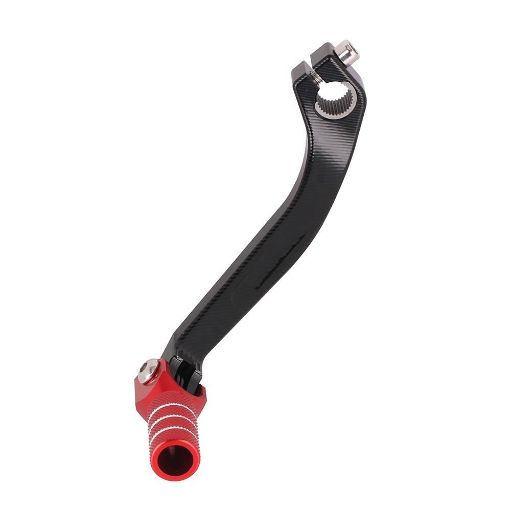 AIERDEYP Motorrad Schalthebel Motorrad CNC Aluminium Schaltknauf Shifter Hebel Pedal Für Suzu&ki Für RMZ250 Für RMZ 250 2008-2018 Off-Road Elektrische Dirt Bike Fahrzeug(Red) von AIERDEYP