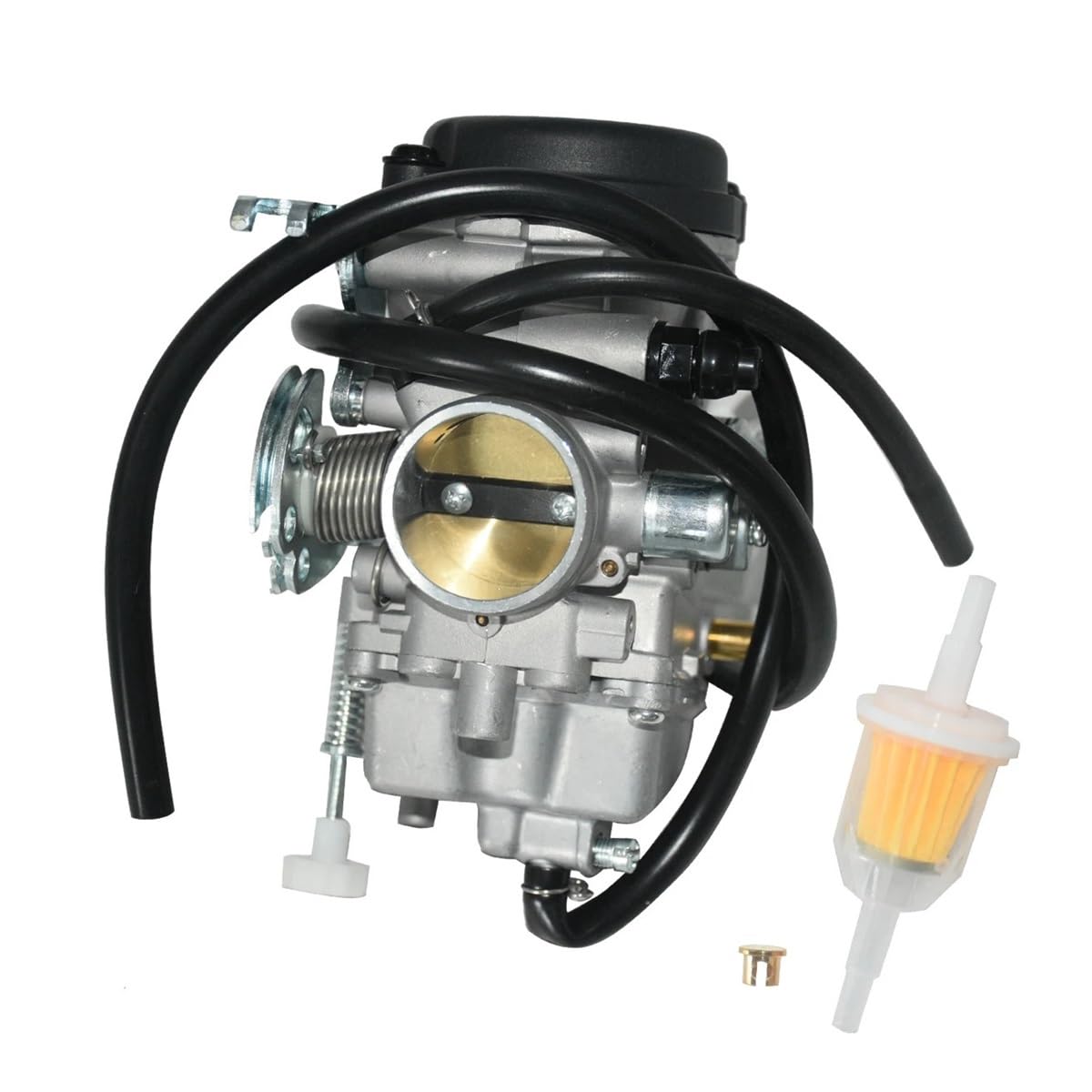 AIERDEYP Motorrad Vergaser Carb Für Suzu&ki Für GZ250 1999 2000 2001 2002 2003 2004 2005 2006 2007 2008 2009 2010-2015 Vergaser Ersatz 13200-13F30 von AIERDEYP