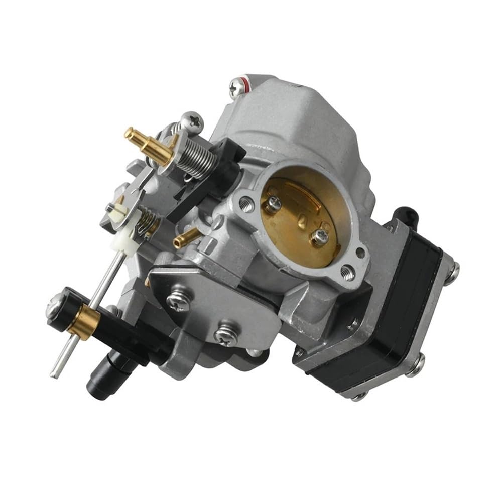 AIERDEYP Motorrad Vergaser Vergaserbaugruppe Für Y&amaha Für Außenbordmotor 2-Takt 9,9 PS 15 PS Bootsmotor 6E8-14301-05 684-14301Carb von AIERDEYP