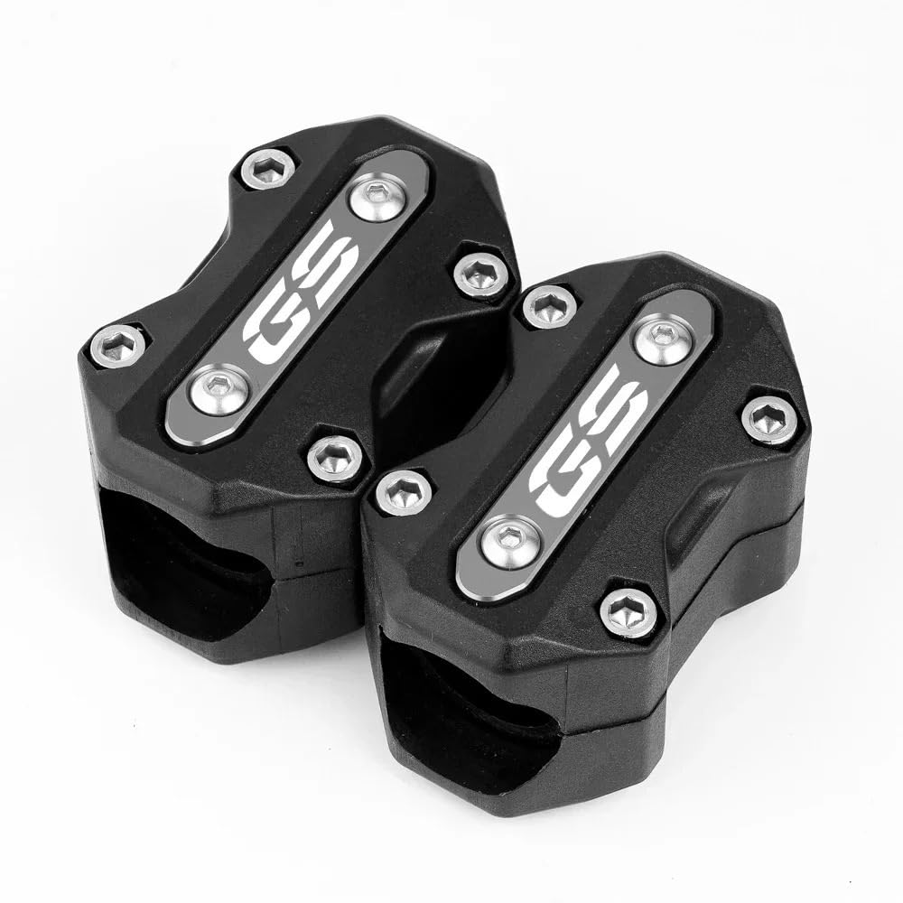 AIERDEYP Motorräder Fallschutz Slider Für BM&W Für F850GS Für F750GS Für F 650 GS Motorrad Stoßfänger Schutz Block Motor Schutz Abdeckung(Grau) von AIERDEYP