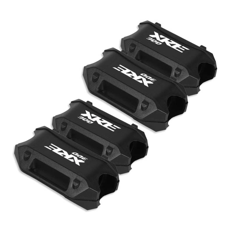 AIERDEYP Motorräder Fallschutz Slider Für Hon┐da Für XRE300 Für XRE-300 2021 2022 2023 Motorrad 25MM Motor Crash Bar Stoßstange Dekorative Schutz Block(A 2 Pairs) von AIERDEYP