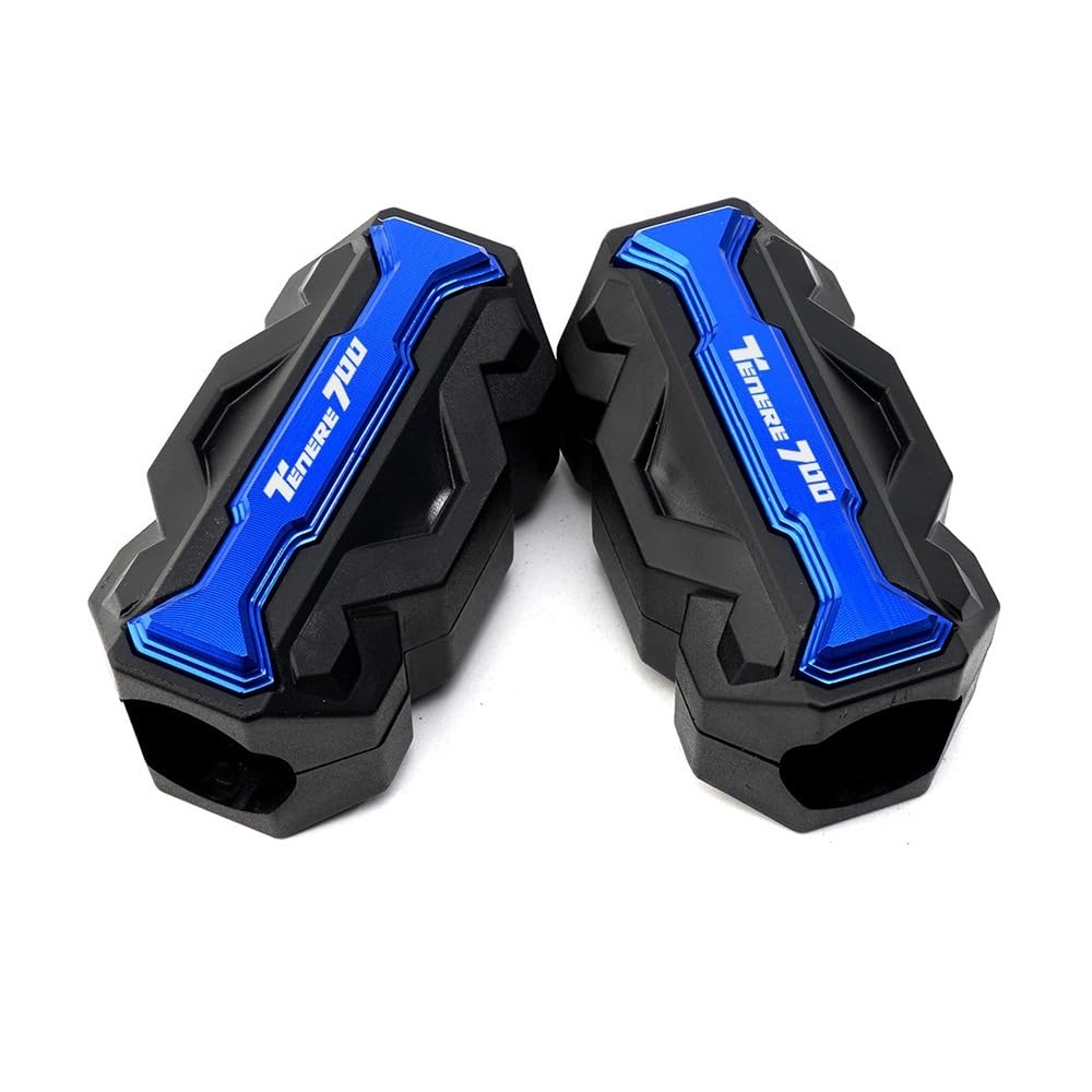 AIERDEYP Motorräder Fallschutz Slider Motorrad Motor Schutz Schutz Stoßstange Dekorative Block Für Y&amaha Für TENERE700 Für XTZ Tenere 700 2019 2020(Blue) von AIERDEYP