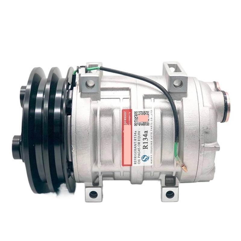 Klimaanlagen-AC-Kompressor, Kompatibel Mit TM21 TM-21 2GR 12 V 24 V 43557240 48847240 488-47240 435-57240 10057240 10356393 10357240 5877(12V T21 COMPRESSOR) von AIHDBCL