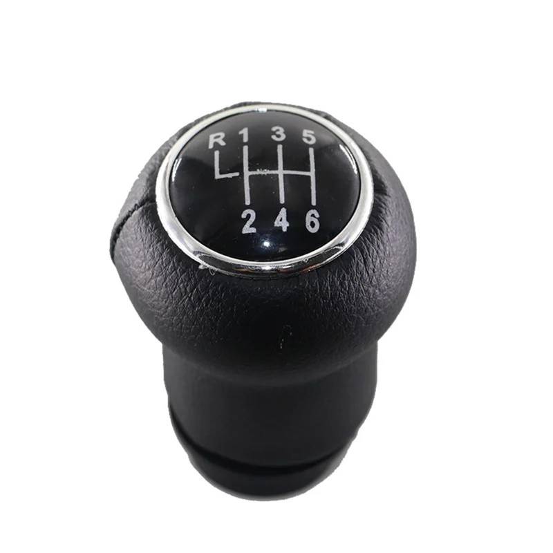 AIJIAMAN 5 6 Gang Auto Gangschaltung Konb Gamasche Schaltknauf Passend for Audi A6 C5 A8 D2 1997 1998 1999 2000 2001 Staubdichter Shift Boot(6 speed knob) von AIJIAMAN