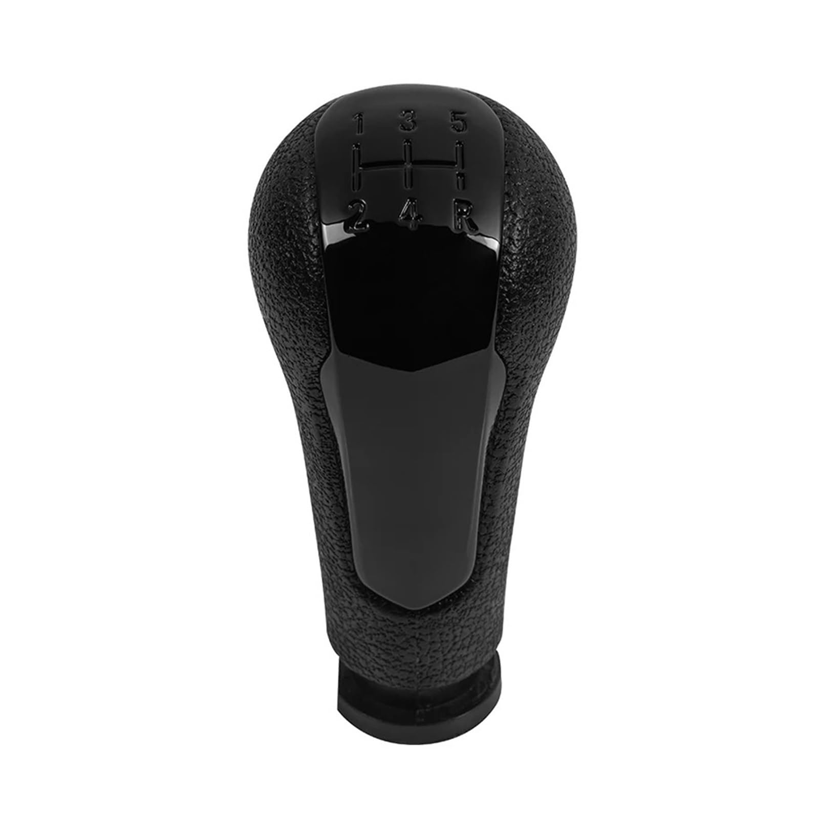 AIJIAMAN 5-Gang-Schaltknauf, Gamasche, Leder-Kofferraumabdeckung, passend for MT-Hebel, Schalthebel, Stiftgriff, Auto-Styling-Zubehör, Chevy Spark 2011–2016 Staubdichter Shift Boot(Black gearknob) von AIJIAMAN