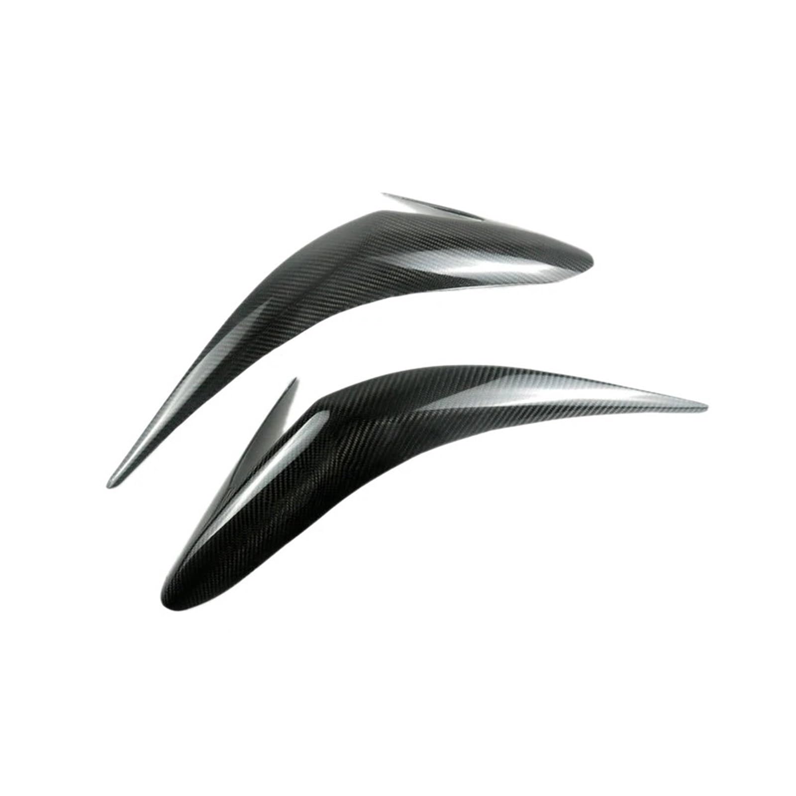 AIJIAMAN Auto-Frontscheinwerfer-Augenbrauenaufkleber, passend for Subaru Forester 2013–2018, Kohlefaser-Augenlidverkleidung, Zubehör Automobil-Augenlider von AIJIAMAN