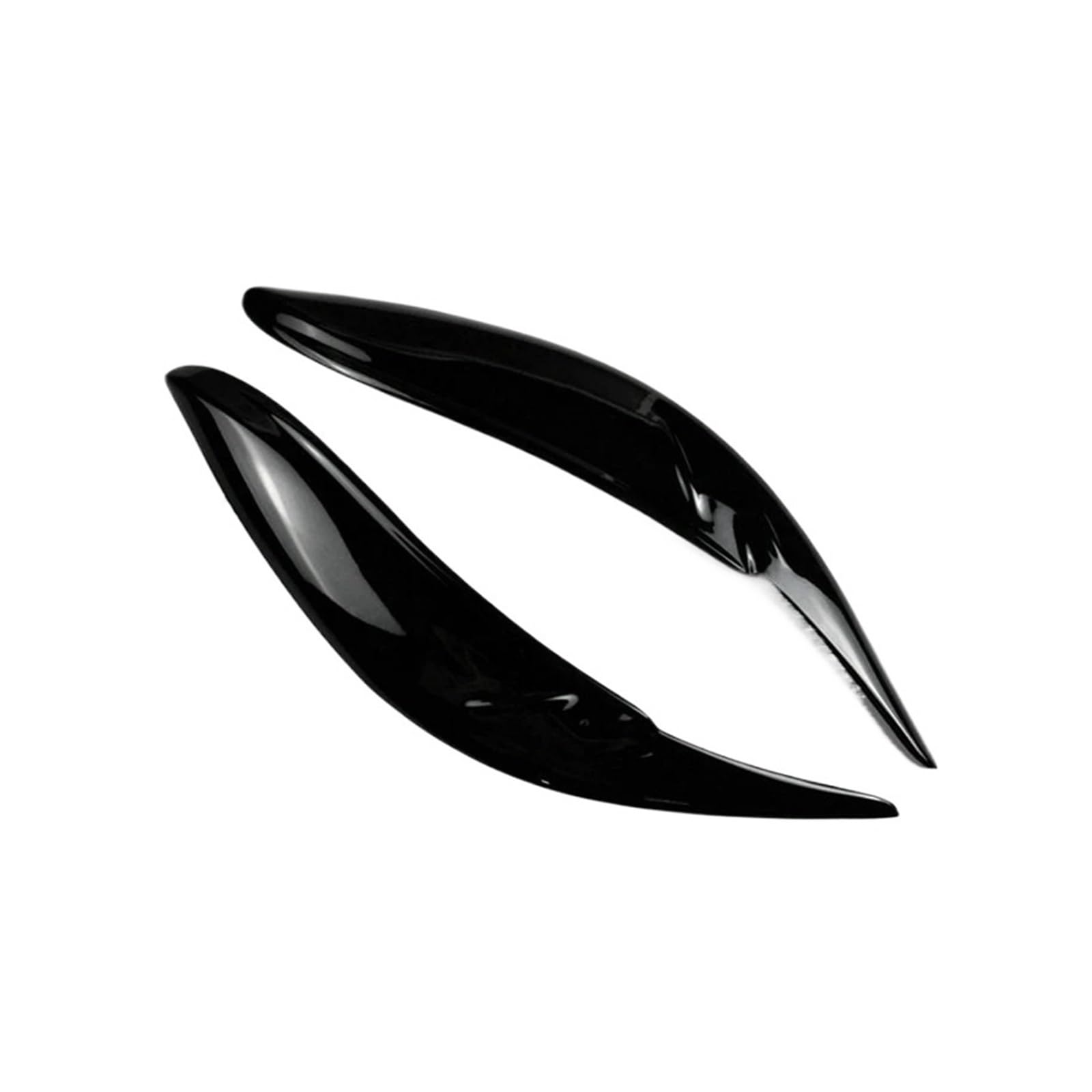 AIJIAMAN Autoscheinwerfer-Augenbrauenaufkleber, passend for Toyota Sienna LE SE 2011–2020, Ersatz-Augenlidverkleidung, Auto-Styling-Zubehör, Harz Automobil-Augenlider von AIJIAMAN