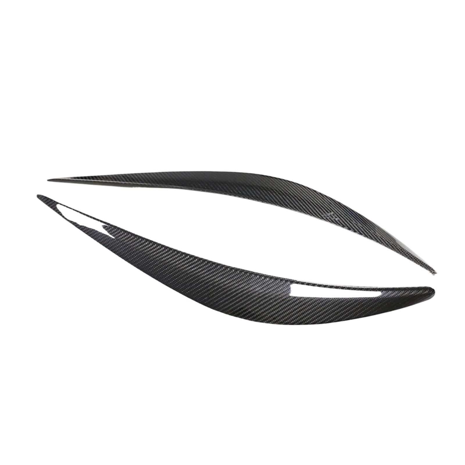 AIJIAMAN Autoscheinwerfer-Brauenaufkleber, passend for Infiniti Q50 S 2014–2023, Kohlefaser-Augenlid-Scheinwerfer-Augenbrauenlampe, vordere Scheinwerferabdeckung Automobil-Augenlider von AIJIAMAN