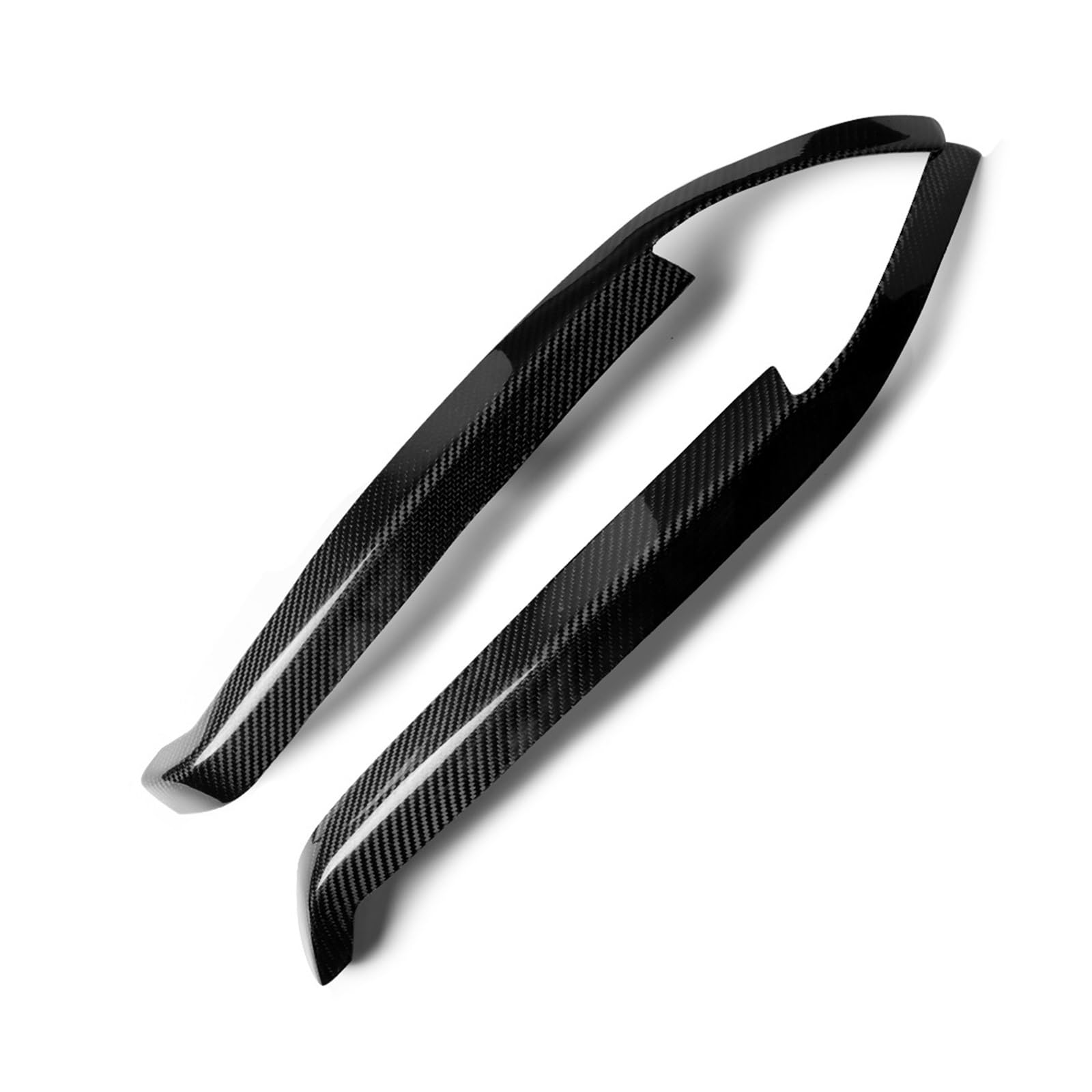 AIJIAMAN Carbon Fiber Front Kopf Licht Scheinwerfer Augenbraue Augenlid Trim Abdeckung Stirn Streifen Aufkleber Fit for Accord 1994 1995 1996 1997 Automobil-Augenlider von AIJIAMAN