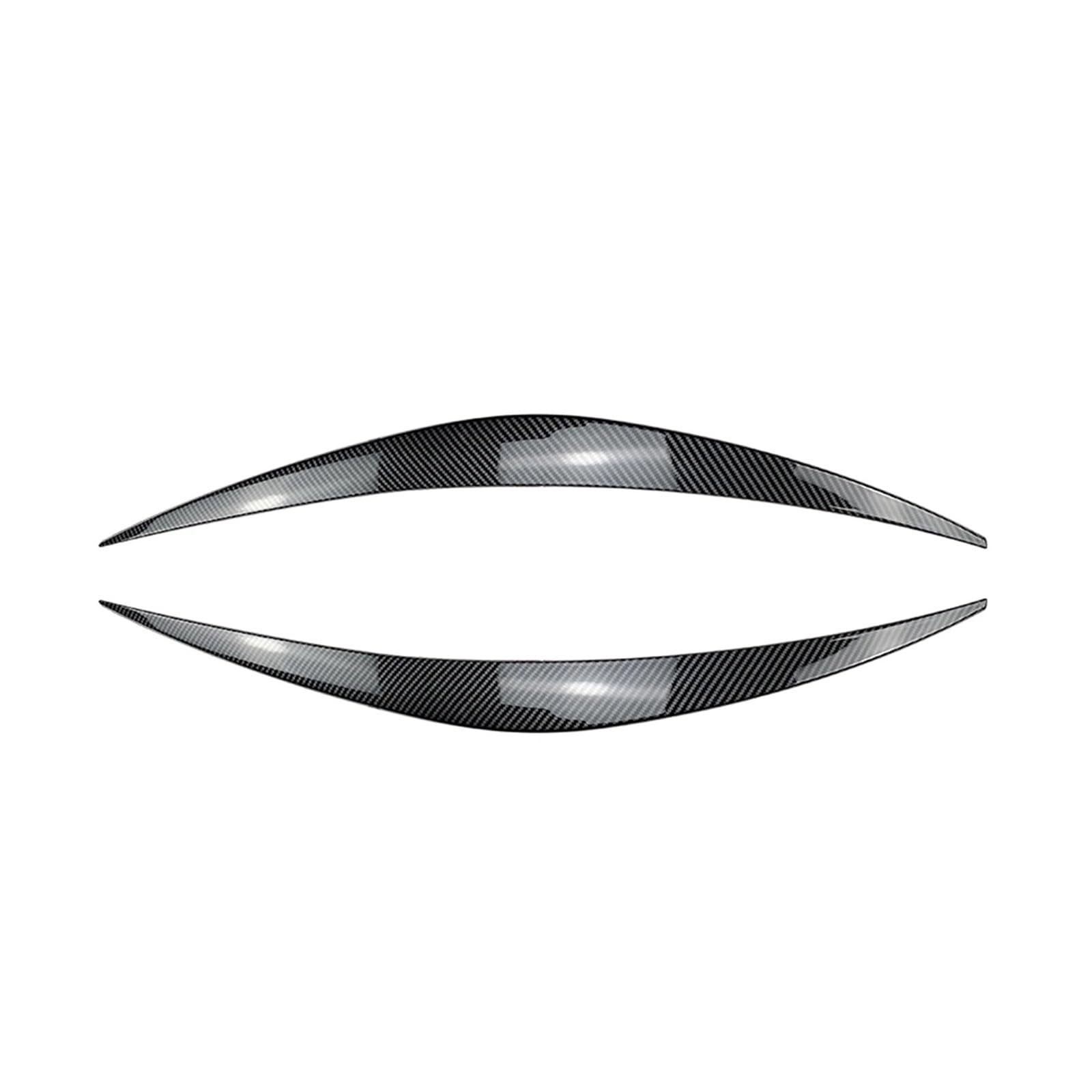 AIJIAMAN Scheinwerfer-Augenbrauen-Aufkleber, passend for Hyundai I30N MK3, passend for Fließheck 2017–2019, Verkleidung for Auto-Frontscheinwerfer, Lampenabdeckung, Brauen, Scheinwerfer-Augenlider Aut von AIJIAMAN